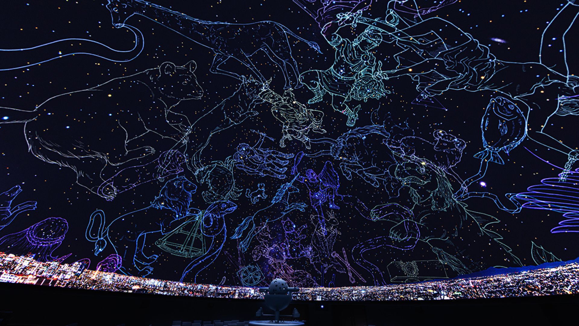 プラネタリウム解説とスマホで星空の撮影会